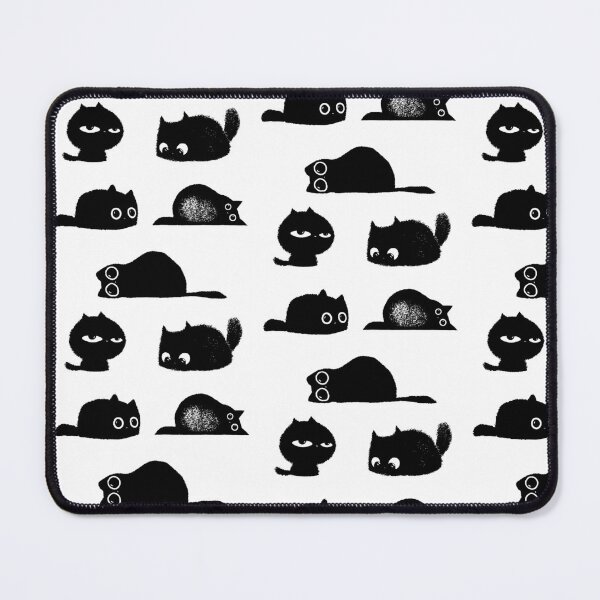 Item preview, Black cat sticker pack kitty set designed and sold by retrippy.