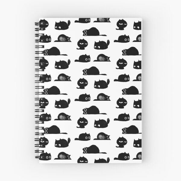 Item preview, Black cat sticker pack kitty set designed and sold by retrippy.