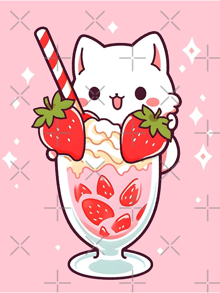 Milk shake kawaii  Milkshake, Hello kitty, Kawaii