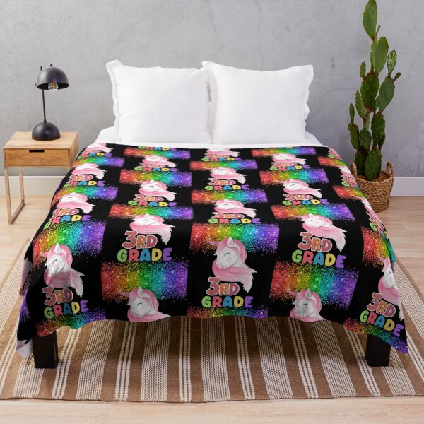 Item preview, Ready for 3rd Grade Back to School Unicorn Rainbow Squad designed and sold by BunBuntheDog-.