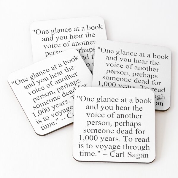 Item preview, carl sagan books are a way to time travel  designed and sold by Deborah Smith.