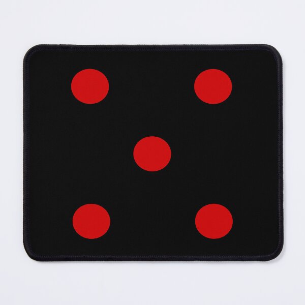 Item preview, Quincunx Red Spots designed and sold by Jeallan Designs.