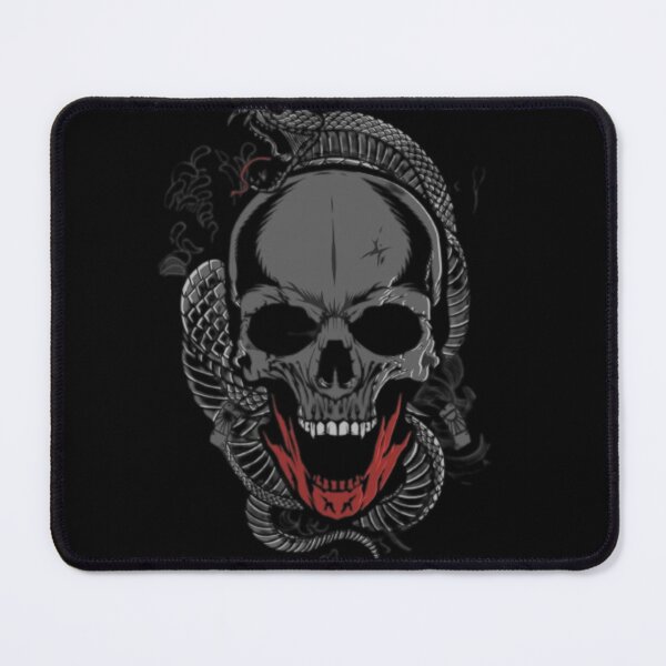 Item preview, Skull with snake designed and sold by JZfashion.