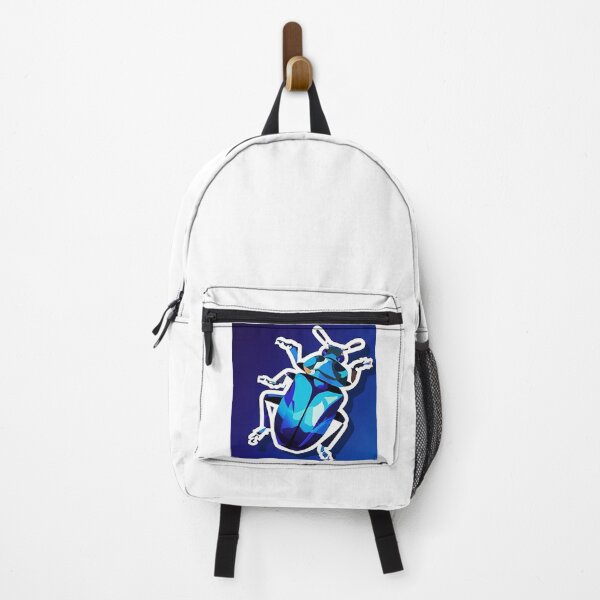 Item preview, blue lucky beetle blue back designed and sold by momanteiga.