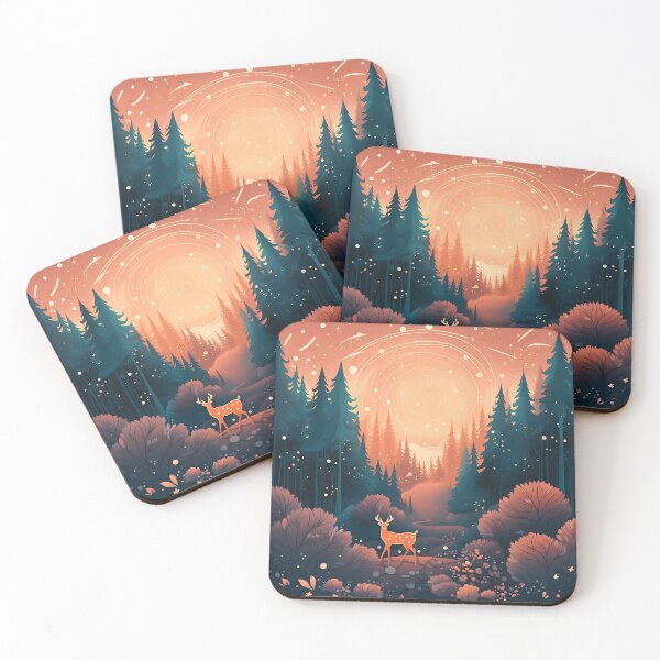 Item preview, Dreamy, magical Forest designed and sold by Hibiskusmond.