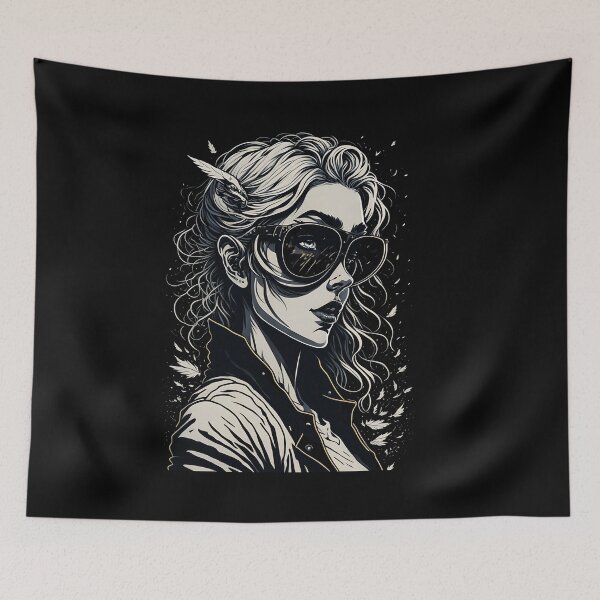 Item preview, Steampunk Art Pilot Woman designed and sold by SoccaTamam.