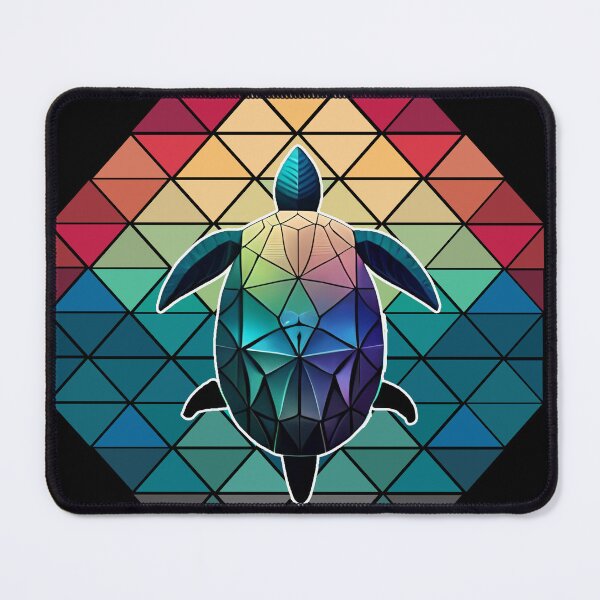 Item preview, full color turtle designed and sold by Pistacheartco.