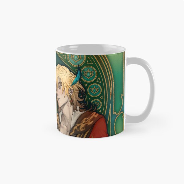 Item preview, Fanart: Kaveh from Genshin Impact in Art Nouveau style designed and sold by AlexaelArtworks.