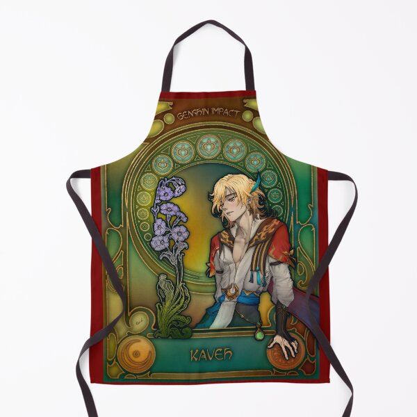 Item preview, Fanart: Kaveh from Genshin Impact in Art Nouveau style designed and sold by AlexaelArtworks.