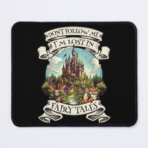 Item preview, Fairytale animals motif quote castle designed and sold by MerchPaw.