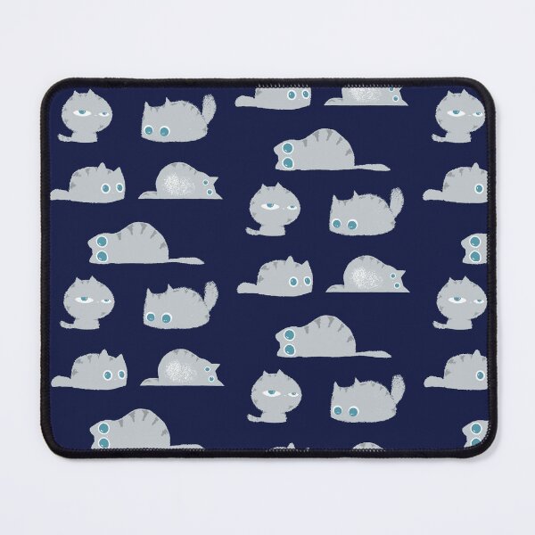 Item preview, Gray cat sticker pack kitty set designed and sold by retrippy.