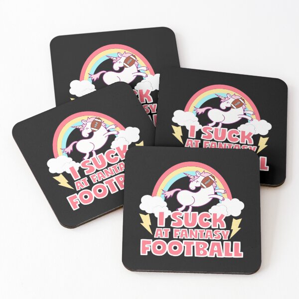 Item preview, I Suck At Fantasy Football - Unicorn Fumble 	 	 designed and sold by gabjanfo16.