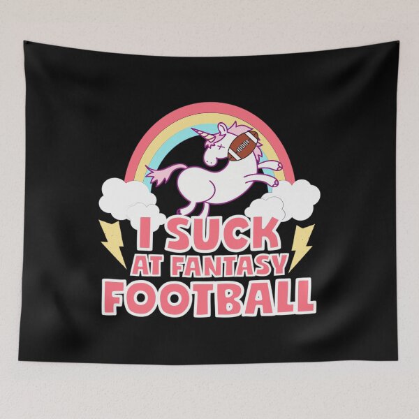 Item preview, I Suck At Fantasy Football - Unicorn Fumble 	 	 designed and sold by gabjanfo16.