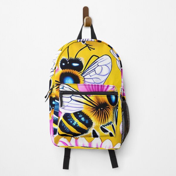 Item preview, Bee flowers designed and sold by jaquelinedejff.