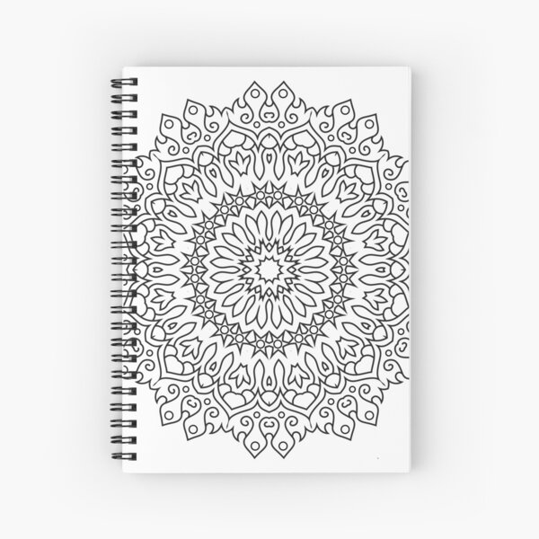 DIY Color Your Own Products - Mandala Adult Coloring Book Idea