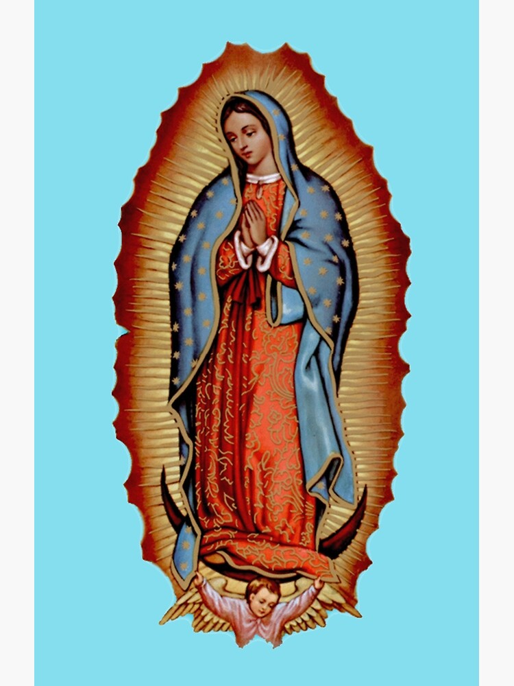 Lienzo for Sale con la obra «La virgen de guadalupe» de suver