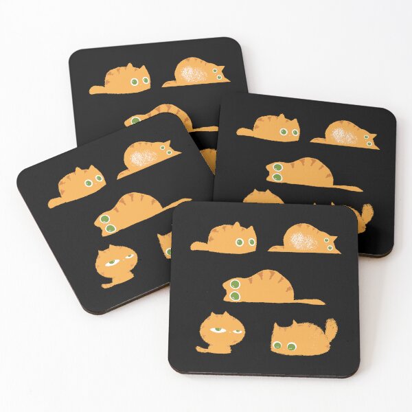 Item preview, Orange Tabby cat sticker pack, purr set designed and sold by retrippy.
