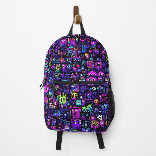 Item preview, Funky Neon Doodles: Blacklight Graffiti Doodle Artworks - Art Print 05 designed and sold by NoveltyVariety.