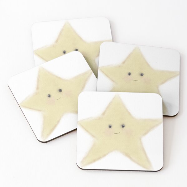 Item preview, Smiling Little Star (transparent) designed and sold by tartan-teapot.