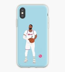 Dwayne Wade 'The R3turn' Miami Heat Minimalist Art // Phone cases, shirts, stickers and more iPhone Case