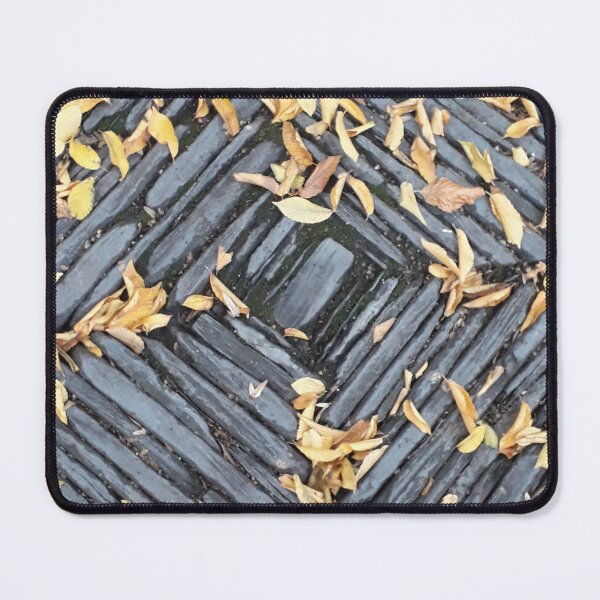 Item preview, Autumn leaves on the stone pathway at St.Dunstans designed and sold by OhNoNotAgain42.