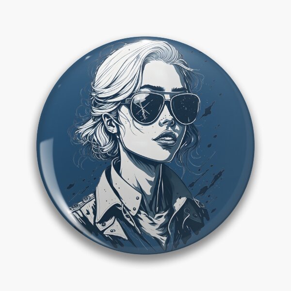 Item preview, Military Pilot Woman Sketch Portrait designed and sold by SoccaTamam.