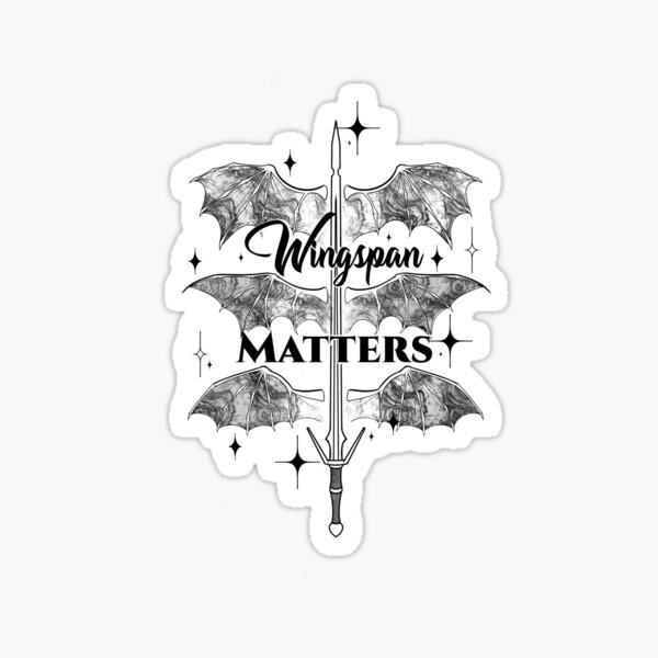 Item preview, Wingspan matters- acotar Illyrian wingspan designed and sold by GeekandArtsy.