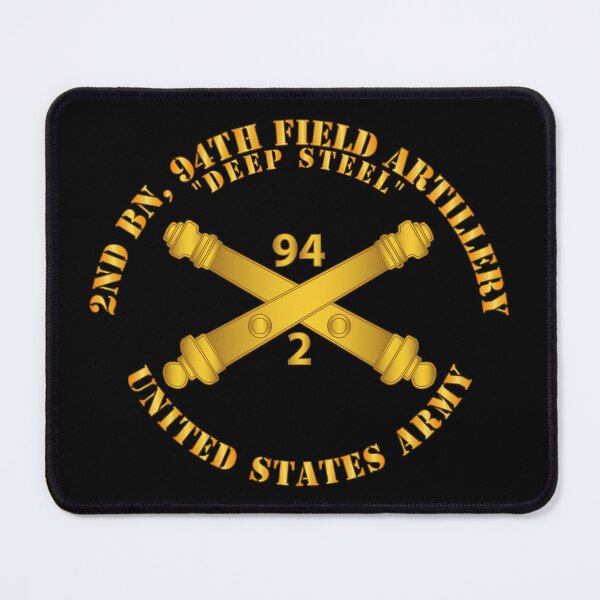 Item preview, Army - 2nd Bn, 94th Field Artillery Regiment - Deep Steel w Arty Branch designed and sold by Military Insignia Products.