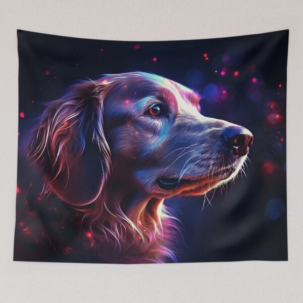Item preview, Enchanting Mystical Dog: A Journey into Fantasy designed and sold by Cr-AI-tive.