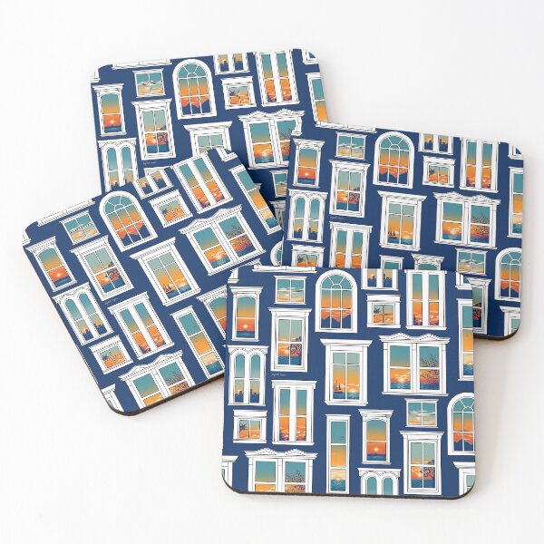 Item preview, Sunset Windows designed and sold by Elizabeth Weglein.
