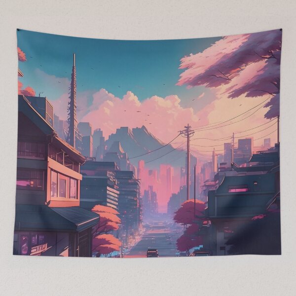 Item preview, Beautiful Japan City designed and sold by imabbasanwar.