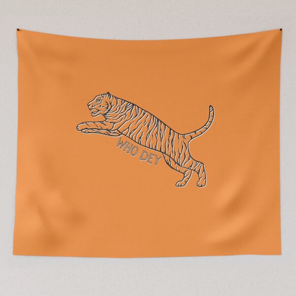 Item preview, Who Dey Bengal Tiger designed and sold by Wrobleam.