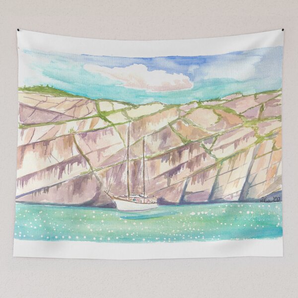 Item preview, Calanques National Park Boat Excursion from Marseille to Blue Bays designed and sold by artshop77.