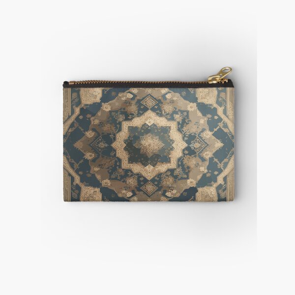 Item preview, Geometric Masterpiece: Vintage-style Persian Rug Inspired Digital Art designed and sold by AFUNARTZ.