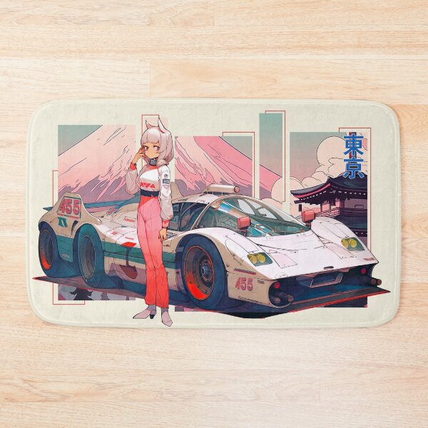 Item preview, Speedy-Nya Racing designed and sold by Chibi Cat Art Corner.