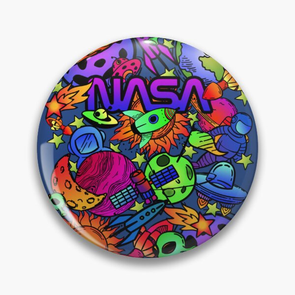 Item preview, Space vibrant trippy doodles art   designed and sold by Maryanshu.
