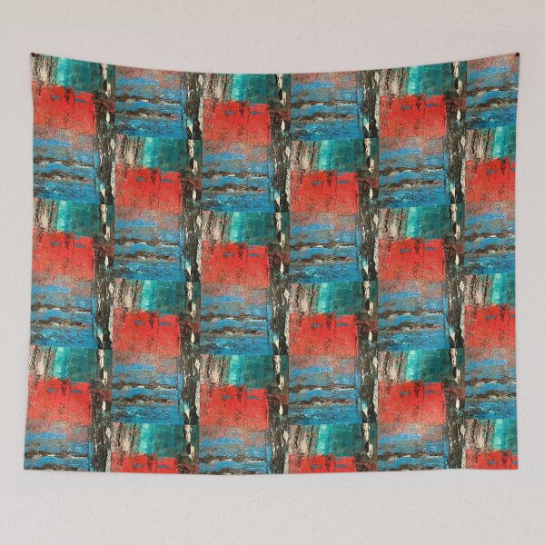 Item preview, abstract, oil on canvas, Go with the flow  designed and sold by ArtDra8on.