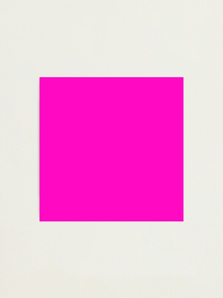Hot Pink Solid Color Pink Hex Code Color #FF0AC2 - 1 of 8