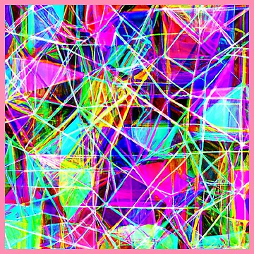 Artwork thumbnail, Vibrant Abstract Pattern Design by Health And Fitness Posts e-Store