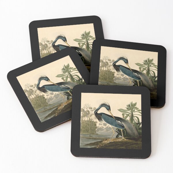Item preview, Audubon Bird Louisiana Heron Antique Art Art Print 	 designed and sold by fmtowvnivwo70.