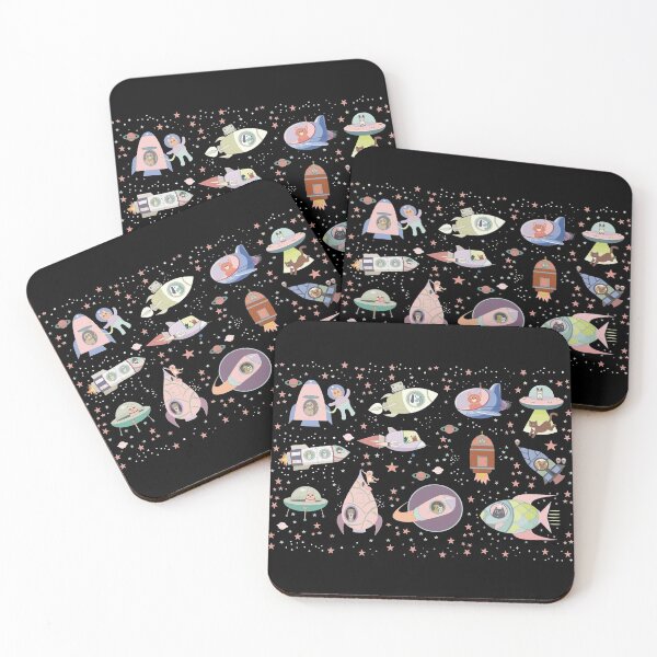 Item preview, OUTER SPACE CANINES & FELINES designed and sold by Jean Gregory Evans.