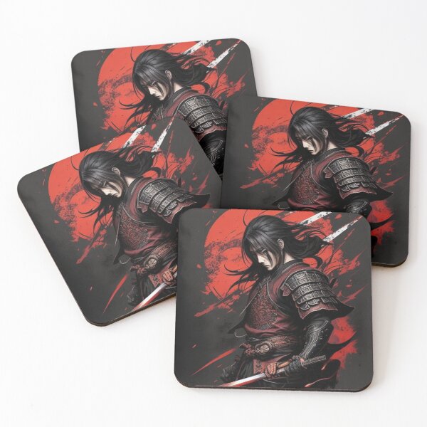 Item preview, Japanese warrior designed and sold by KoolCatStreet.