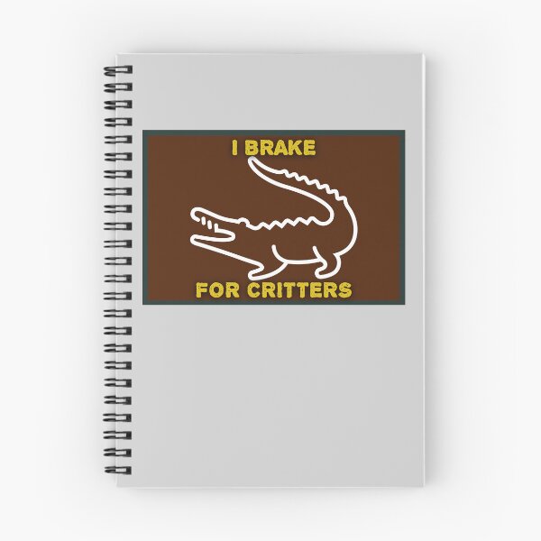 Item preview, I Brake for critters designed and sold by tinytwist.