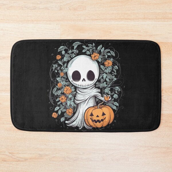 Item preview, Ghost Among Pumpkins and Flowers - Carl designed and sold by MarcinCollie.