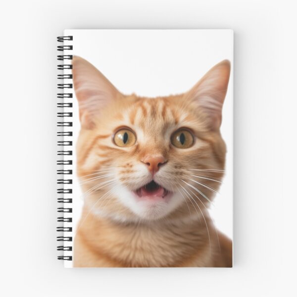 Item preview, Best seller cute orange cat becoming uncanny meme designed and sold by natsu-is-summer.