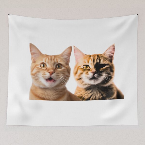 Item preview, Best seller cute orange cat becoming uncanny meme designed and sold by natsu-is-summer.