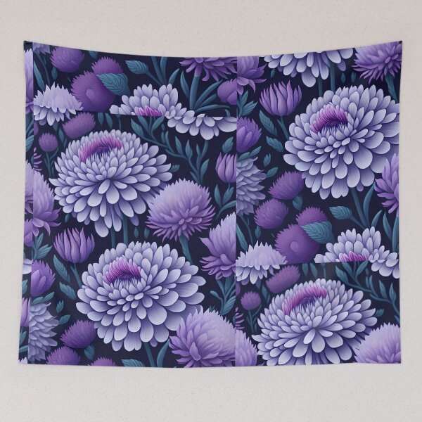 Item preview, Purple flower, Petals of Peace: Flowers offer stability in a chaotic world. designed and sold by Sober-dogs.