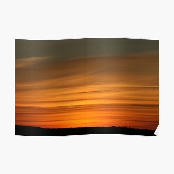 Sunset in Texas Poster
