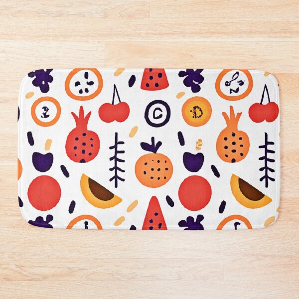 Item preview, Fruits Colorful Pattern Art designed and sold by Health And Fitness Posts e-Store.