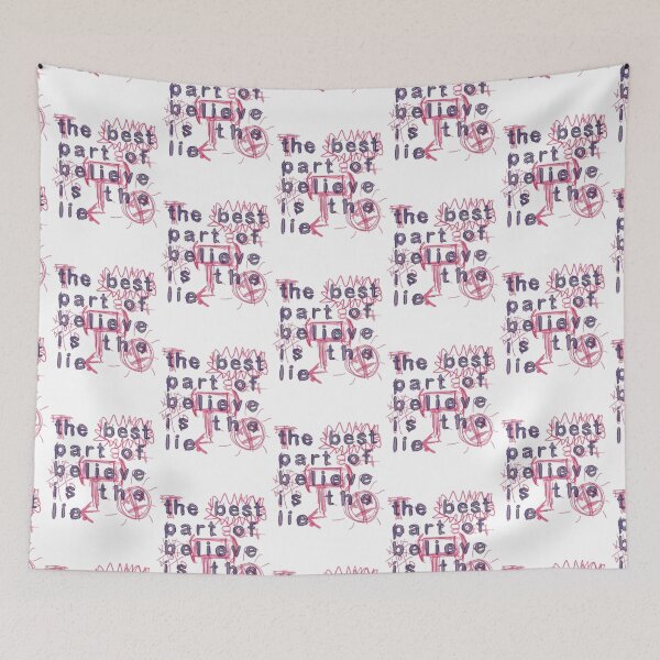Item preview, be[lie]ve annotated in red designed and sold by Ajiagiftshop.